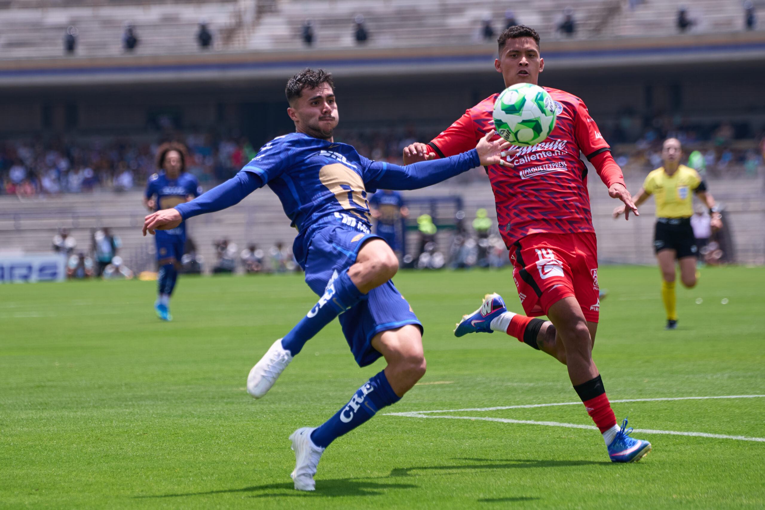 Pumas golea a los Cañoneros 3-1, Memote vuelve anotar y da el triunfo a los Universitarios.