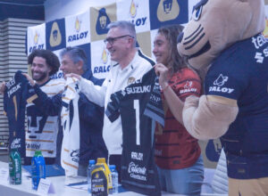 Raloy nuevo patrocinio, que vestirá a los Pumas en el Apertura 2024 y varios años más.