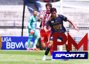 Pumas pierde contra Atlético San Luis 2-3, en lo correspondiente a la jornada 10.